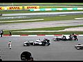 Formula 1 GP Malaysia 2011 cars going to grid | BahVideo.com