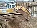 Leaping Excavator | BahVideo.com
