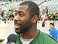 Revis on Talking with Coach Ryan Minicamp at  | BahVideo.com