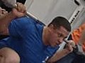 Russian Meathead Lifts Two Smaller Meatheads | BahVideo.com