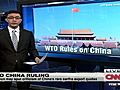 China in hot water with WTO | BahVideo.com