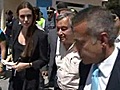 Angelina Jolie tours Lampedusa | BahVideo.com