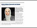 Paris Hilton Converts to Islam | BahVideo.com