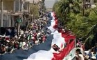 Syria pro-government protesters mark  | BahVideo.com