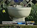 Commode Flower Pot Sparks Controversy In Tenn  | BahVideo.com