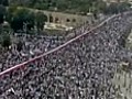 Tens of thousands stage anti-government protest in Syria | BahVideo.com