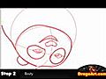 How to Draw Baby Po Po Kung Fu Panda Step  | BahVideo.com