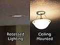 Basics of Recessed Lighting | BahVideo.com