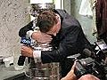 ABC 7 s Ryan Chiaverini shoots Stanley Cup segment | BahVideo.com