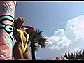 Alison yellow sling bikini | BahVideo.com