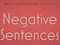 Learn Spanish Negative Sentences II | BahVideo.com