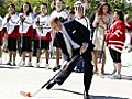 Royal tour Prince William s street hockey  | BahVideo.com