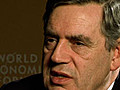 Jan 30 Gordon Brown on the need for global supervision | BahVideo.com