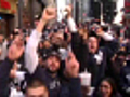 Trident Layers - NY Yankees Parade | BahVideo.com