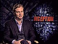 Christopher Nolan Inception Interview | BahVideo.com