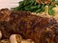 Gourmet meal Leg of lamb | BahVideo.com