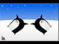 Funny Happy Birthday Animated Penguins Free Greeting E-cards LadyBugEcards com | BahVideo.com