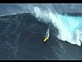 Danilo Couto Paddles in at Jaws - Ride of the Year Entry in Billabong XXL Awards | BahVideo.com