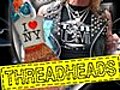 New York Fashion Street Vendors Punk Fashion Thread Heads | BahVideo.com
