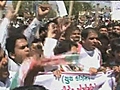 Indian cricket fans protest | BahVideo.com