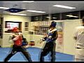K-Tigers Taekwondo Adult Class - Sparring | BahVideo.com