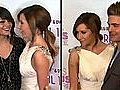 Video of Vanessa Hudgens and Zac Efron Together on Red Carpet For Ashley Tisdale | BahVideo.com