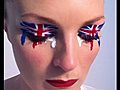 Creative Union Flag Pierrot Make-up Tutorial | BahVideo.com