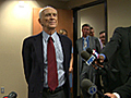 Ernie Harwell addresses the media at Comerica Park | BahVideo.com