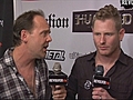 Lars Ulrich with Corey Taylor backstage | BahVideo.com