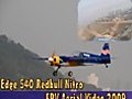 Edge540 Redbull Nitro FPV 2009 | BahVideo.com