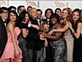 Glee and Network dominate Globes | BahVideo.com