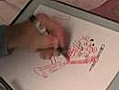 How to Draw a Pink Panther  | BahVideo.com