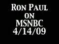 RON PAUL ON MSNBC RESPONDING TO OBAMA S SPEECH  | BahVideo.com