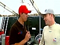 IndyCar Driver Graham Rahal Interviews Robert  | BahVideo.com