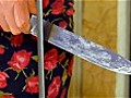 How to sharpen a carving knife | BahVideo.com