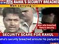 Rahul Gandhi s security breached | BahVideo.com