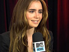 Lily Collins On Casting amp 039 Mortal  | BahVideo.com