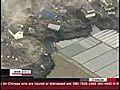 On Camera Tsunami Slams Northeast Japan | BahVideo.com
