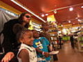 John Morrison signs copies of the WrestleMania XXVII DVD at FYE at Union Station in Washington D C  | BahVideo.com