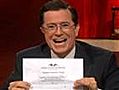 Colbert jokes that Fla gov resembles Voldemort | BahVideo.com