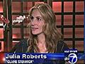 VIDEO Julia Roberts talks to EWN | BahVideo.com