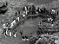 Sorrento c1922 - Clip 3 The beach and swimming hole | BahVideo.com
