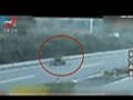 Bad U-turn on crazy chinese road resulted to the accident | BahVideo.com
