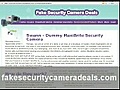 Good Looking Fake Security Camera | BahVideo.com