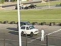 Moron Crashes Into Jeep SRT-8 | BahVideo.com