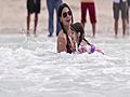 Katie Holmes And Suri Make A Splash | BahVideo.com