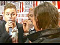 Exclusive Dizzee Rascal beatboxes with Olly Murs | BahVideo.com