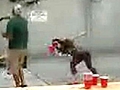 Drunk Girl Falls Down | BahVideo.com