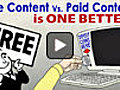 Permanent Link to Free Content Vs Paid  | BahVideo.com