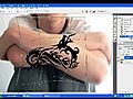 Photoshop Tutorial - Applying Fake Tattoos flv | BahVideo.com